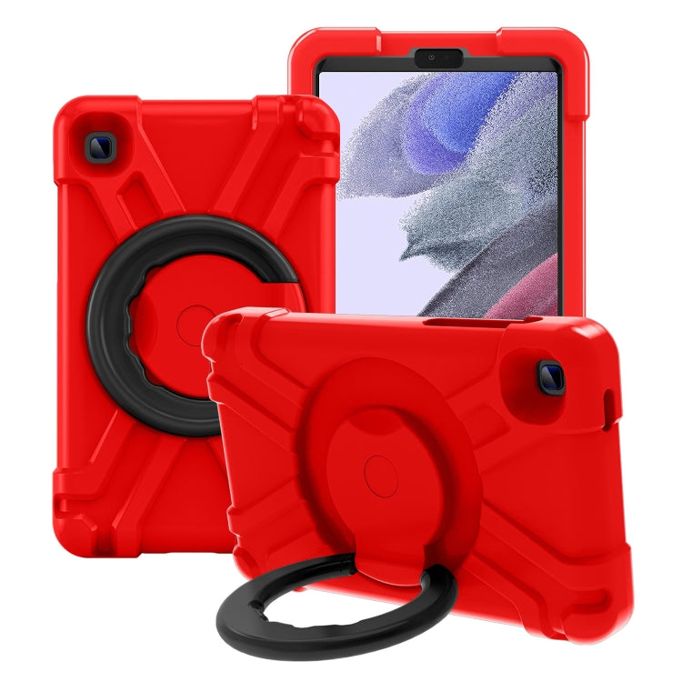 PC + Silicone Shockproof Combination Case with 360 Degree Rotating Holder & Handle