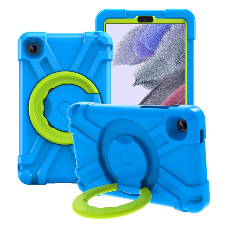 PC + Silicone Shockproof Combination Case with 360 Degree Rotating Holder & Handle