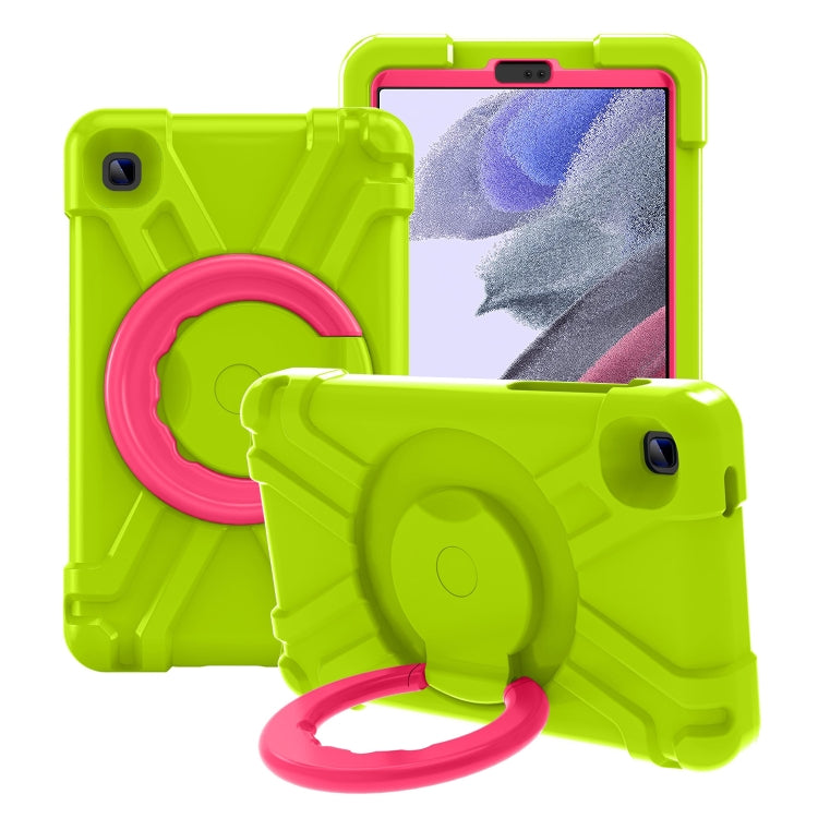 PC + Silicone Shockproof Combination Case with 360 Degree Rotating Holder & Handle