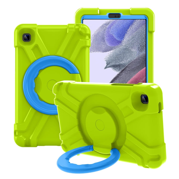 PC + Silicone Shockproof Combination Case with 360 Degree Rotating Holder & Handle