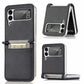 Litchi Pattern Folding Leather Shockproof Card All-inclusive Case