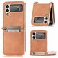 Litchi Pattern Folding Leather Shockproof Card All-inclusive Case