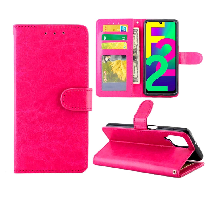 Crazy Horse Texture Leather Horizontal Flip Protective Case with Holder & Card Slots & Wallet & Photo Frame