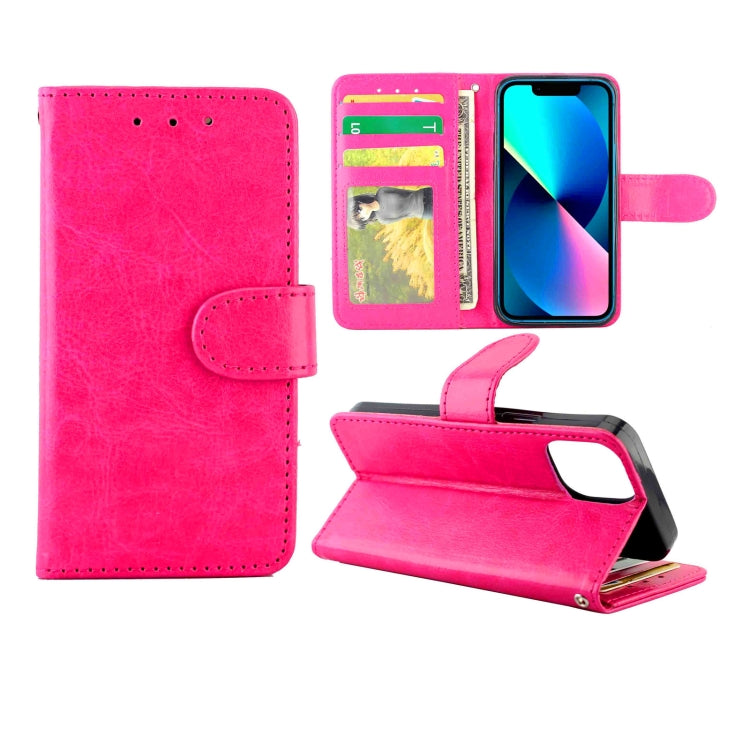 Crazy Horse Texture Leather Horizontal Flip Protective Case with Holder & Card Slots & Wallet & Photo Frame