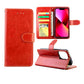 Crazy Horse Texture Leather Horizontal Flip Protective Case with Holder & Card Slots & Wallet & Photo Frame