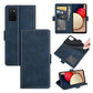 For Samsung Galaxy A03s 164mm EU Version Dual-side Magnetic Buckle Horizontal Flip Leather Case with Holder & Card Slots & Wallet