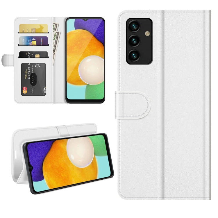 For Samsung Galaxy A13 5G R64 Texture Single Horizontal Flip Protective Case with Holder & Card Slots & Wallet& Photo Frame