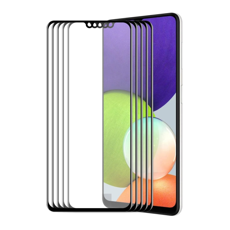 5 PCS ENKAY Hat-Prince Full Glue Tempered Glass 6D Full Coverage Anti-scratch Protector