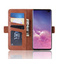 Wallet Stand Leather Cell Phone Case for Samsung Galaxy S10 Plus