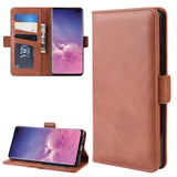 Wallet Stand Leather Cell Phone Case for Samsung Galaxy S10 Plus