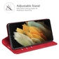 For Samsung Galaxy S22 Ultra 5G Retro-skin Business Magnetic Suction Leather Case with Holder & Card Slots & Wallet
