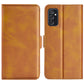 For Samsung Galaxy M52 5G Dual-side Magnetic Buckle Horizontal Flip Leather Case with Holder & Card Slots & Wallet