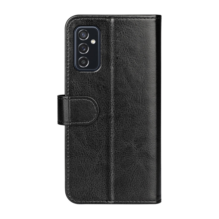 For Samsung Galaxy M52 5G R64 Texture Single Horizontal Flip Protective Case with Holder & Card Slots & Wallet & Photo Frame