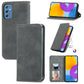 Retro Skin Feel Magnetic Horizontal Flip Leather Case with Holder & Card Slots & Wallet & Photo Frame
