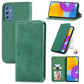 Retro Skin Feel Magnetic Horizontal Flip Leather Case with Holder & Card Slots & Wallet & Photo Frame