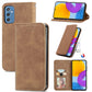 Retro Skin Feel Magnetic Horizontal Flip Leather Case with Holder & Card Slots & Wallet & Photo Frame