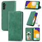 Retro Skin Feel Magnetic Horizontal Flip Leather Case with Holder & Card Slots & Wallet & Photo Frame