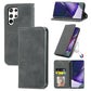 Retro Skin Feel Magnetic Horizontal Flip Leather Case with Holder & Card Slots & Wallet & Photo Frame