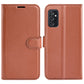 For Samsung Galaxy M52 5G Litchi Texture Horizontal Flip Protective Case with Holder & Card Slots & Wallet