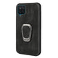 Ring Holder PU Phone Case For Samsung Galaxy A12, For Samsung Galaxy A12