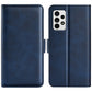 For Samsung Galaxy A33 5G Dual-side Magnetic Leather Case with Holder & Card Slots & Wallet