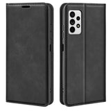 For Samsung Galaxy A33 5G Retro-skin Magnetic Leather Case with Holder & Card Slots & Wallet