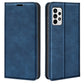 For Samsung Galaxy A33 5G Retro-skin Magnetic Leather Case with Holder & Card Slots & Wallet