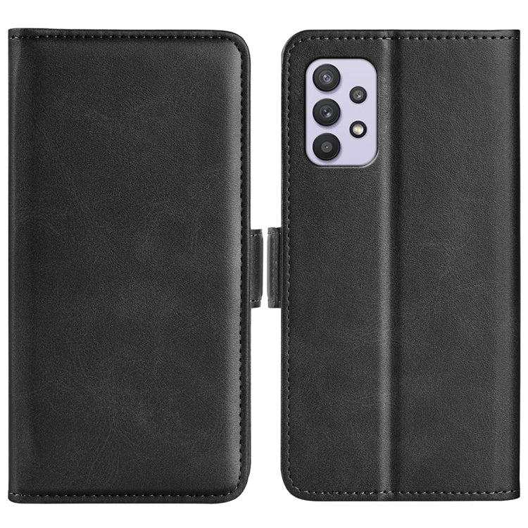 For Samsung Galaxy A53 5G Dual-side Magnetic Leather Case with Holder & Card Slots & Wallet