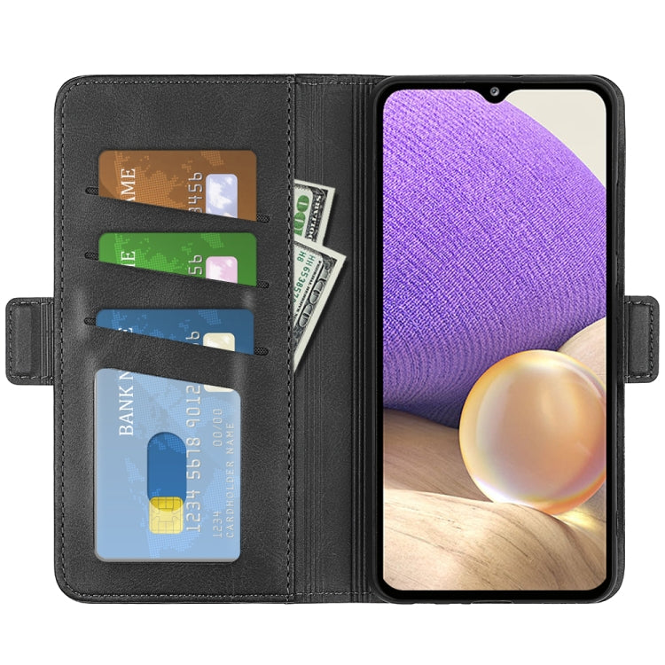 For Samsung Galaxy A53 5G Dual-side Magnetic Leather Case with Holder & Card Slots & Wallet