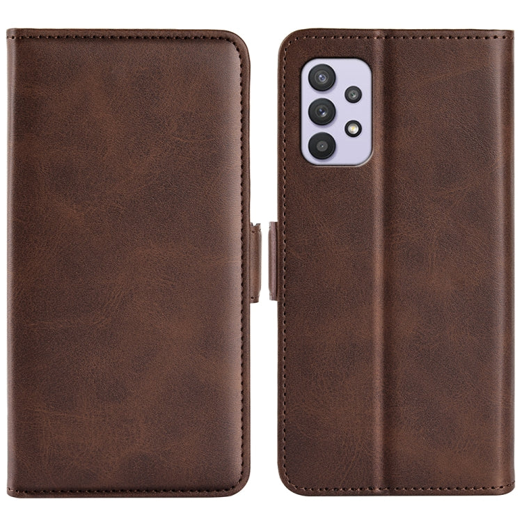 For Samsung Galaxy A53 5G Dual-side Magnetic Leather Case with Holder & Card Slots & Wallet