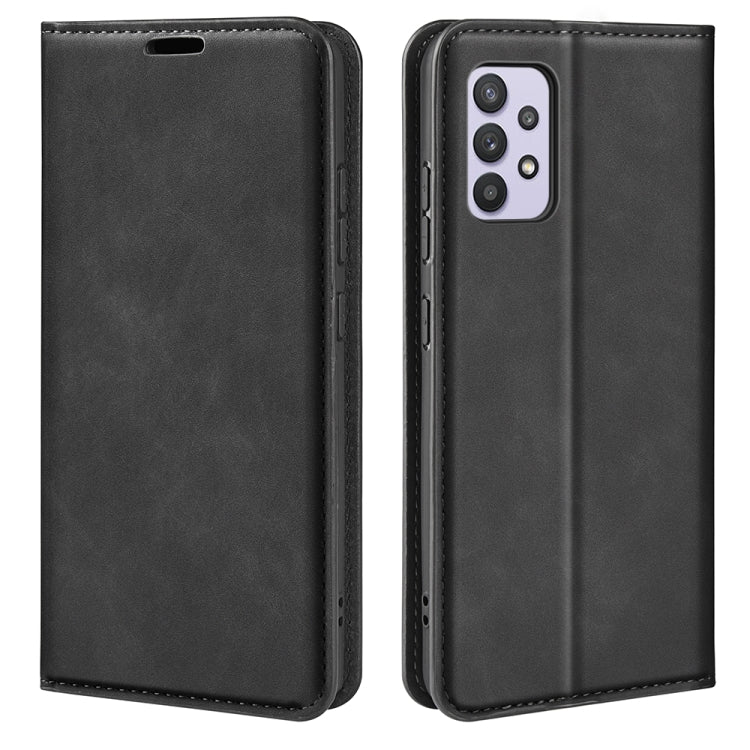 For Samsung Galaxy A53 5G Retro-skin Magnetic Leather Case with Holder & Card Slots & Wallet