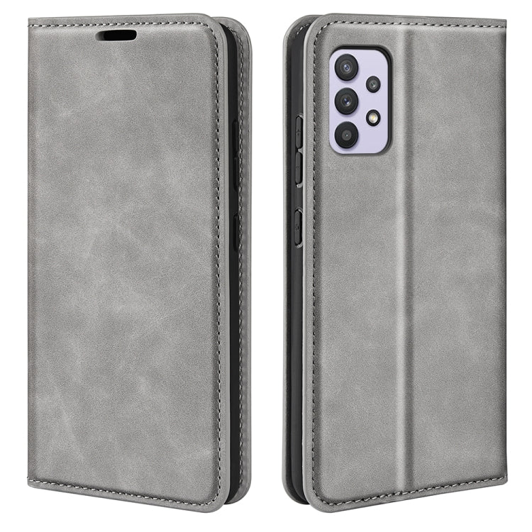 For Samsung Galaxy A53 5G Retro-skin Magnetic Leather Case with Holder & Card Slots & Wallet