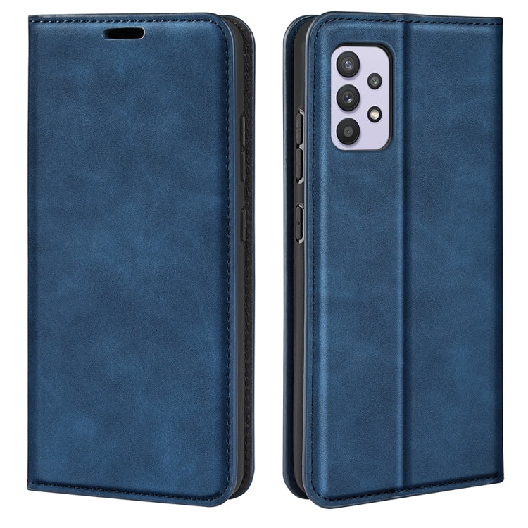 For Samsung Galaxy A53 5G Retro-skin Magnetic Leather Case with Holder & Card Slots & Wallet