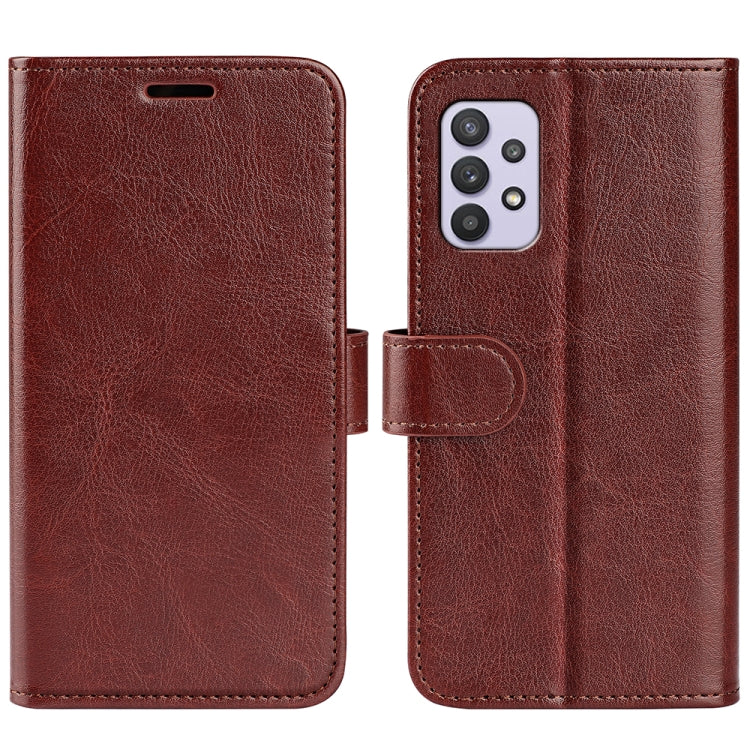 For Samsung Galaxy A53 5G R64 Texture Horizontal Flip Leather Case with Holder & Card Slots & Wallet & Photo Frame