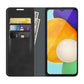 For Samsung Galaxy A13 5G Retro-skin Magnetic Leather Case with Holder & Card Slots & Wallet