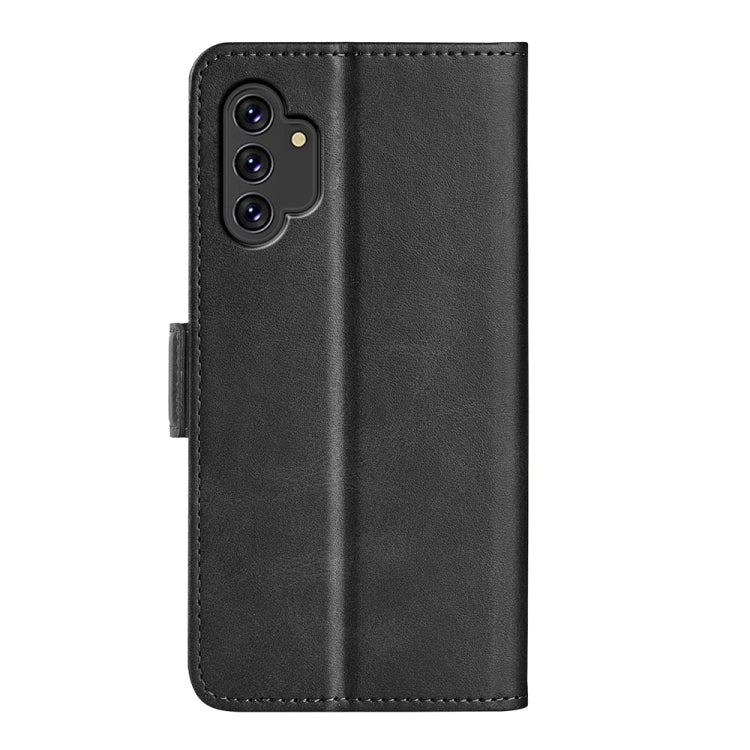 For Samsung Galaxy A13 4G Dual-side Magnetic Buckle Horizontal Flip Leather Case with Holder & Card Slots & Wallet