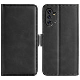 For Samsung Galaxy A13 4G Dual-side Magnetic Buckle Horizontal Flip Leather Case with Holder & Card Slots & Wallet