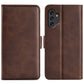 For Samsung Galaxy A13 4G Dual-side Magnetic Buckle Horizontal Flip Leather Case with Holder & Card Slots & Wallet