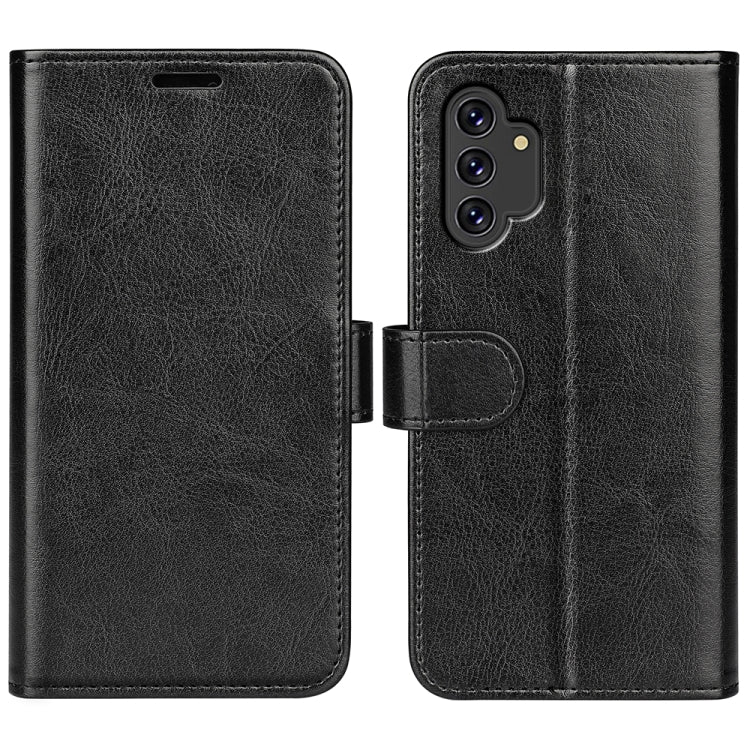 For Samsung Galaxy A13 4G R64 Texture Horizontal Flip Leather Case with Holder & Card Slots & Wallet & Photo Frame