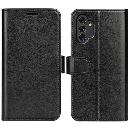 For Samsung Galaxy A13 4G R64 Texture Horizontal Flip Leather Case with Holder & Card Slots & Wallet & Photo Frame