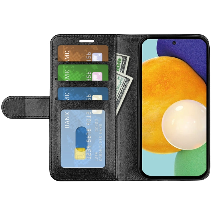 For Samsung Galaxy A13 4G R64 Texture Horizontal Flip Leather Case with Holder & Card Slots & Wallet & Photo Frame