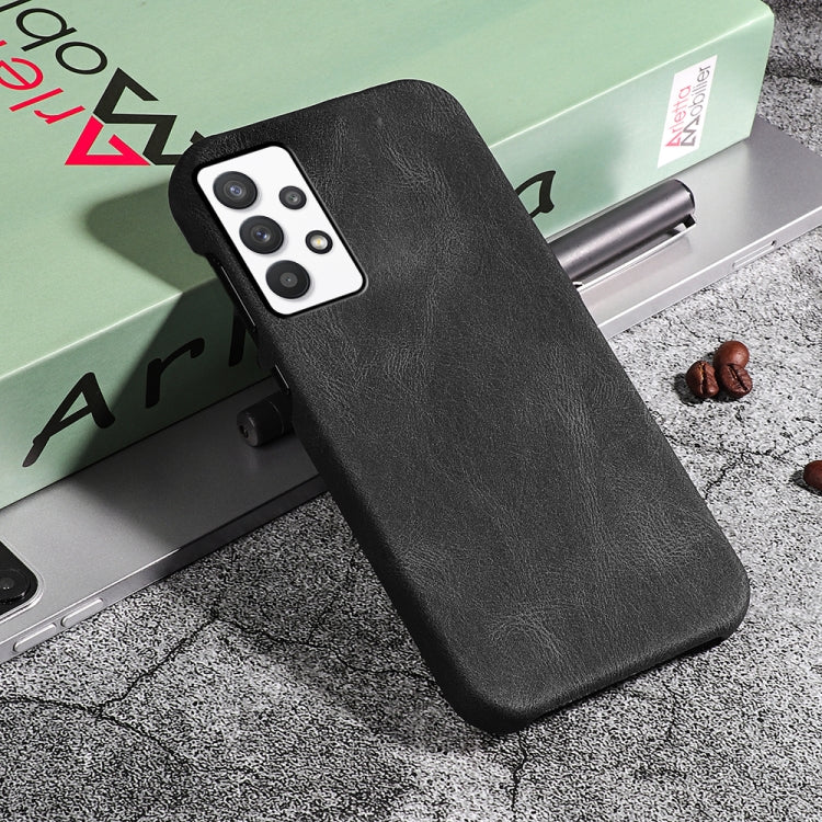 Ring Holder PU Phone Case For Samsung Galaxy A32 5G / M32 5G