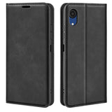 For Samsung Galaxy A03 Core Retro-skin Magnetic Leather Case