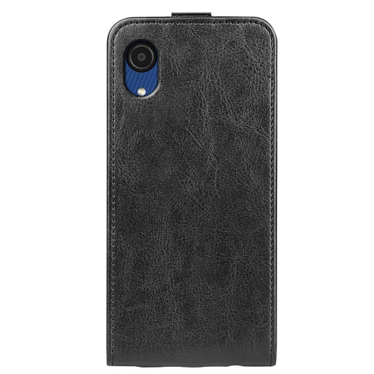 For Samsung Galaxy A03 Core R64 Texture Vertical Flip Leather Case