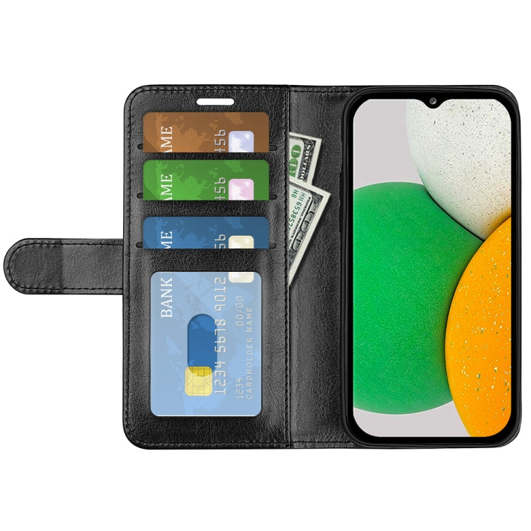 For Samsung Galaxy A03 Core R64 Texture Flip Leather Case