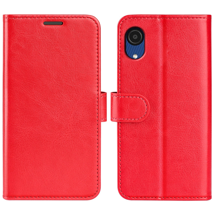 For Samsung Galaxy A03 Core R64 Texture Flip Leather Case