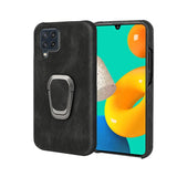 Ring Holder PU Phone Case For Samsung Galaxy M32