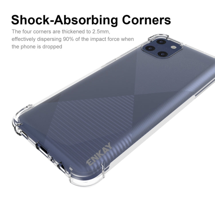 ENKAY Transparent TPU Shockproof Case