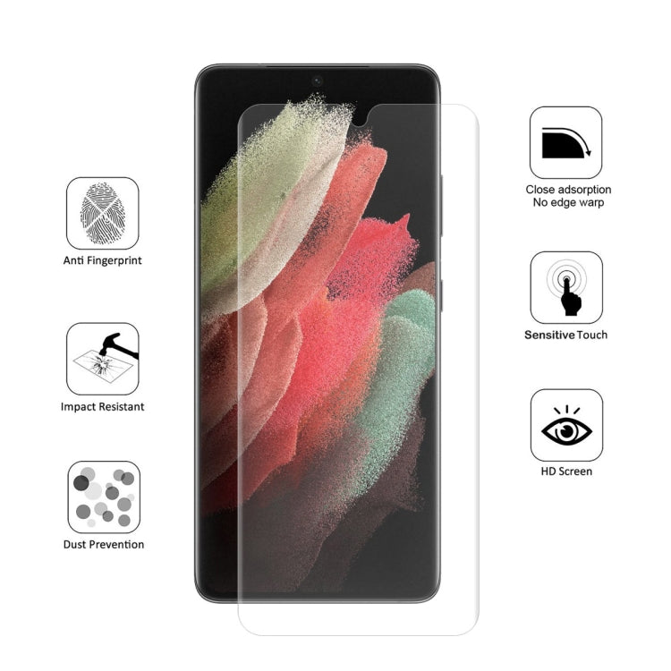 For Samsung Galaxy S22 Ultra 5G ENKAY Explosion-proof Soft Hydrogel Full Film