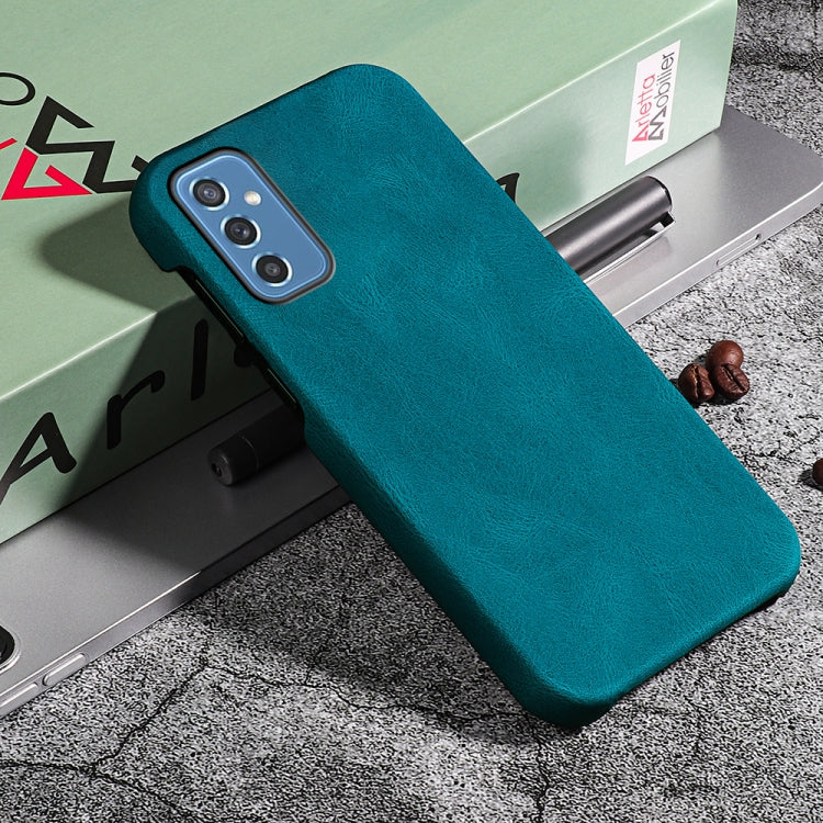 Ring Holder PU Phone Case For Samsung Galaxy M52 5G